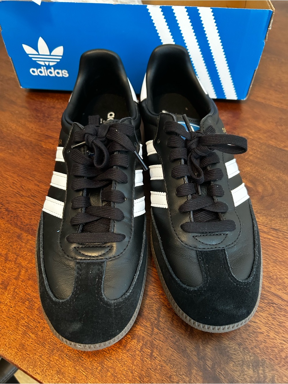 adidas Black and White Men's Sneakers - Classic 3-Stripe Design